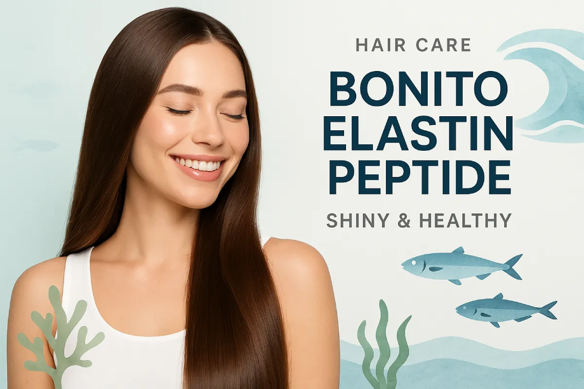 The Benefits of Bonito Elastin Peptide for Hair Health