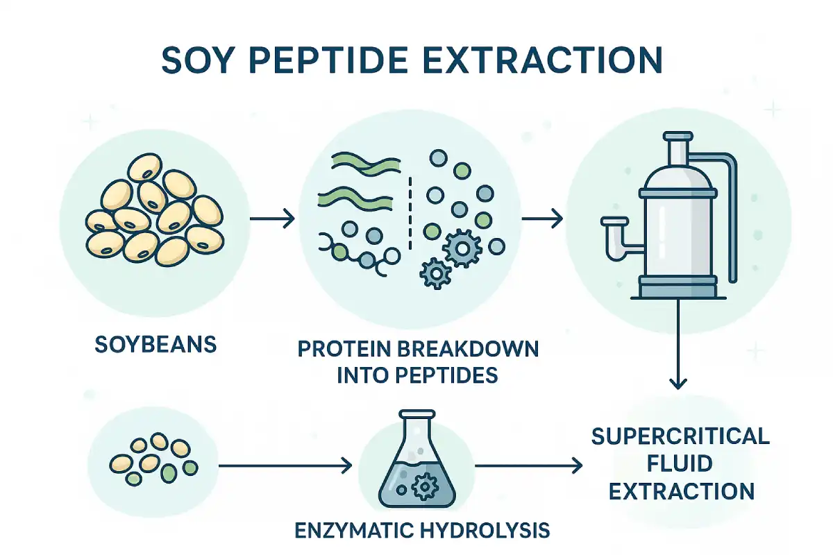 Breaking Down the Extraction Process of Soy Peptides